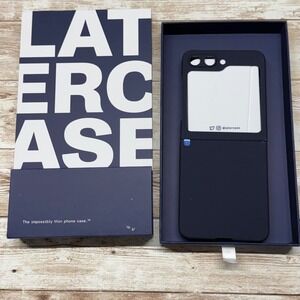 Latercase Galaxy Z Flip 5 Willy Blue Phone Case Impossibly Thin New Open Box